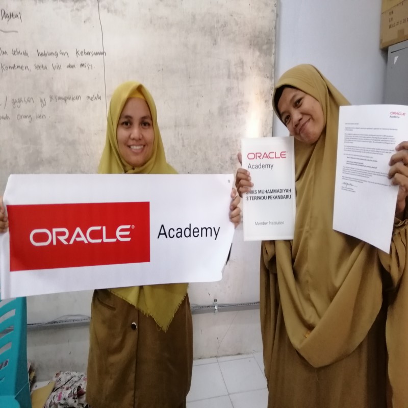 SMK MUHAMMADIYAH 3 TERPADU MENJADI BAGIAN DARI ORACLE ACADEMY