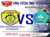 FINAL PERDANA TIM FUTSAL SMK MUTI PEKANBARU PADA TURNAMENT PAF 2019