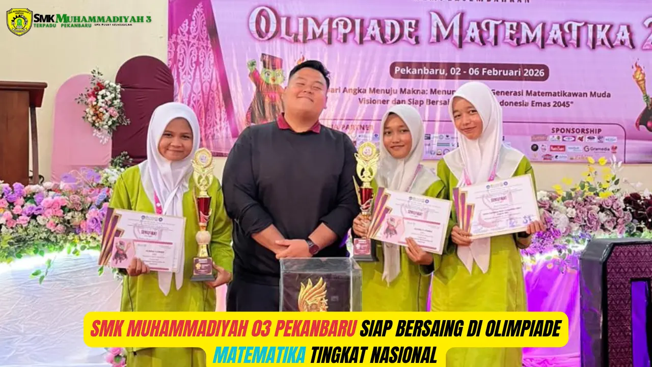 SMK Muhammadiyah 03 Pekanbaru siap bersaing di Olimpiade Matematika Tingkat Nasional