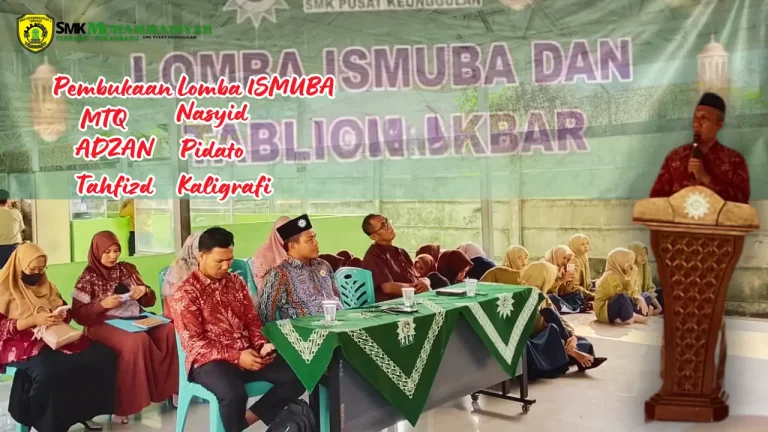 Pembukaan Lomba ISMUBA dan Tabligh Akbar SMK Muhammadiyah 3 Terpadu Pekanbaru