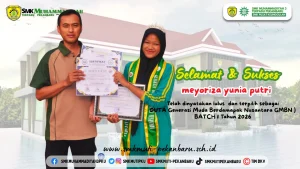 Meyoriza Yunia Putri siswi SMK Muhammadiyah 3 Terpadu Pekanbaru Duta Generasi Muda Berdampak Nusantara 2026