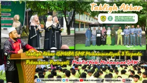 Tabligh Akbar ISMUBA SMK Muhammadiyah 3 Terpadu Pekanbaru dalam rangka memperingati Maulid Nabi Muhammad SAW